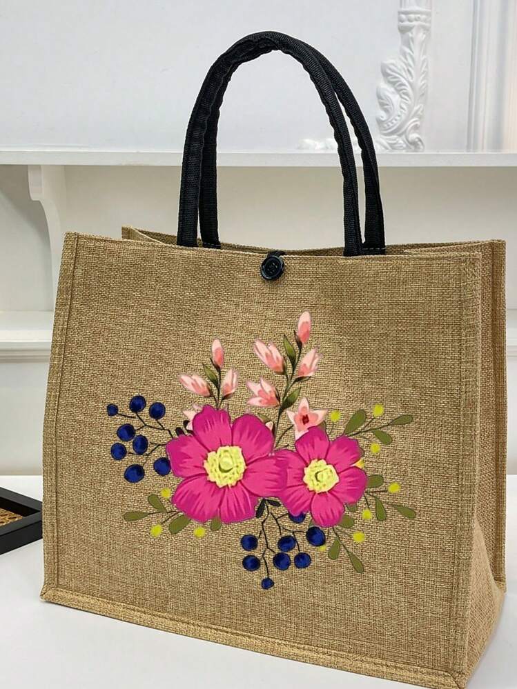 2 Pièces Sacs De Courses Réutilisables Pliable - Sac Shopping Léger Et Robuste Pour Achats Quotidiens