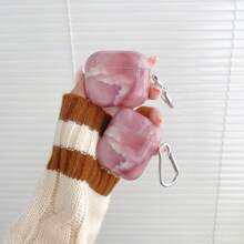 Màu hồng Hoa văn đá cẩm thạch Ốp tương thích với Airpods Đối với AirPods1/2 AirPods - Nhiều màu - Xem 8