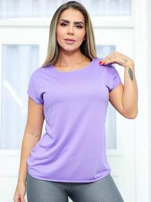 Women Sports Tees & Tanks - Lila - Ver 4