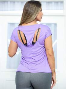 Women Sports Tees & Tanks - Lila - Ver 2