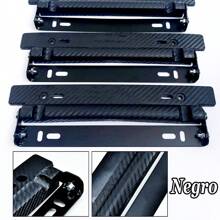 Universal Adjustable Plate Holder Car Holder Positions Jdm - 黑色 - 查看 2