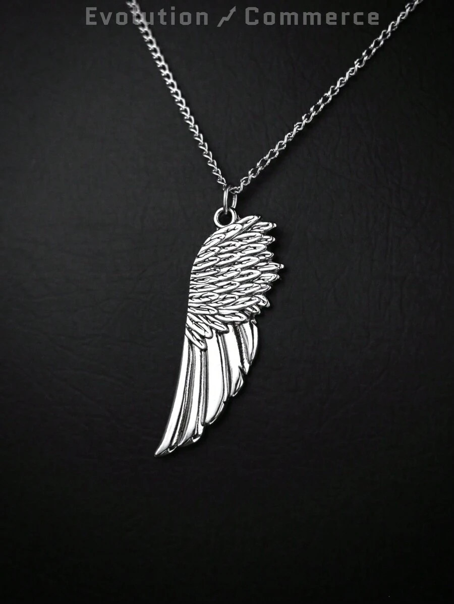 Men's Pendant Necklaces - 銀色 - 查看 1