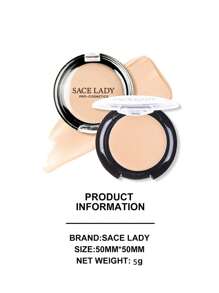 Sace Lady防水持久遮瑕霜5g,強效遮蓋痘痘、瑕疵、黑眼圈、控油