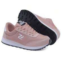 Women Wedge Sneakers - 乾枯玫瑰色 - 查看 2