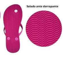 Women Flip-Flops - 玫紅色 - 查看 5