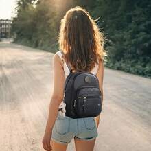 Mochila de moda para mujer multifunción-HotFashion HOT SALE - Negro - Ver 2