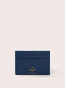 Letter Graphic Lightweight Portable Card ID Card White-Collar Workers For Female For Women Holiday For Anniversary For Birthday Gift Accessories Gifts For Teachers School Supplies Teacher Gifts Back To School Card Holder Wallet Business Card Holder Credit Card Holder - Blue - View 10