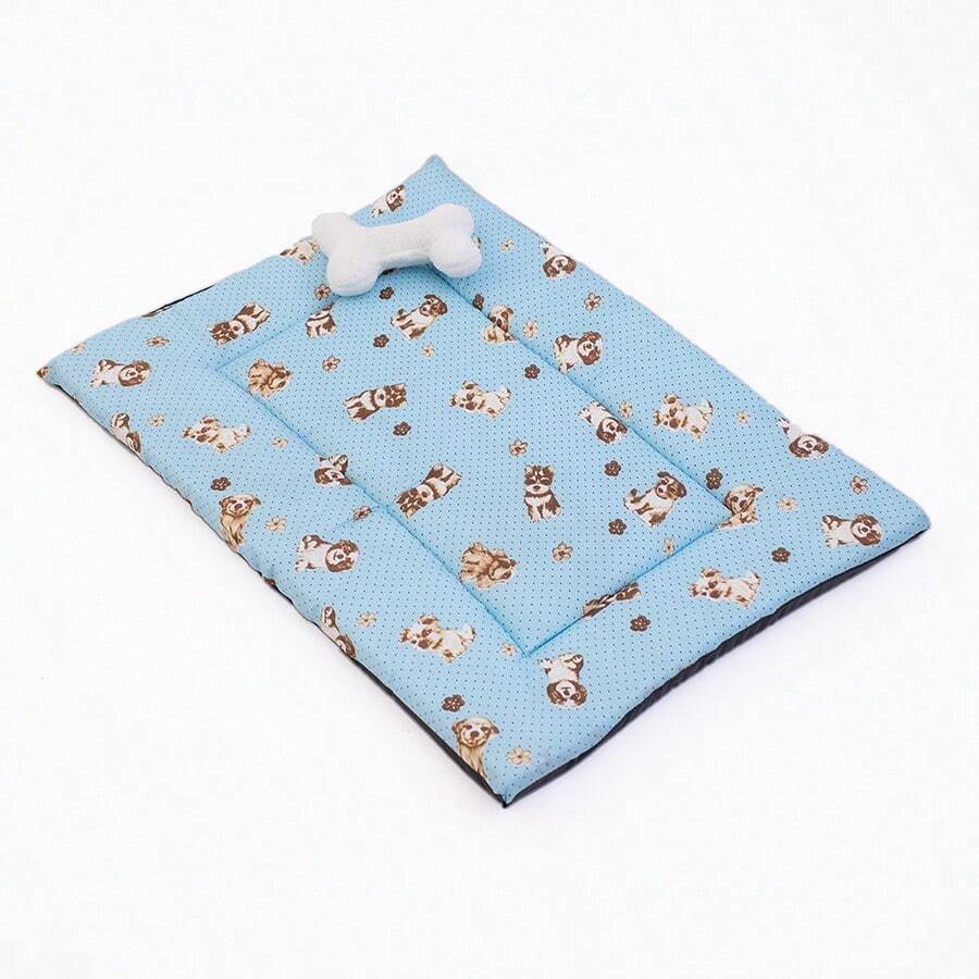 Pet Mat Dog Cat Rabbit House Transport Box One Size - 霧霾藍 - 查看 1