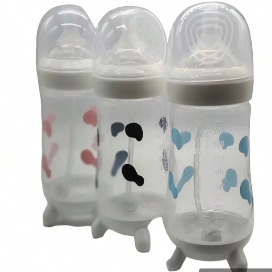 Biberon anticolicos, antireflujo bebe  330 ml - Negro - Ver 1