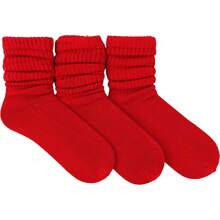 Calcetines por Encima de la Rodilla de Mujer - Rojo - Ver 7