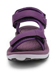 Women'S Arch Support Hiking Sandals Sport Outdoor Athletic Comfortable Summer Beach Water Sandals - Màu Đỏ Sâu - Xem 7