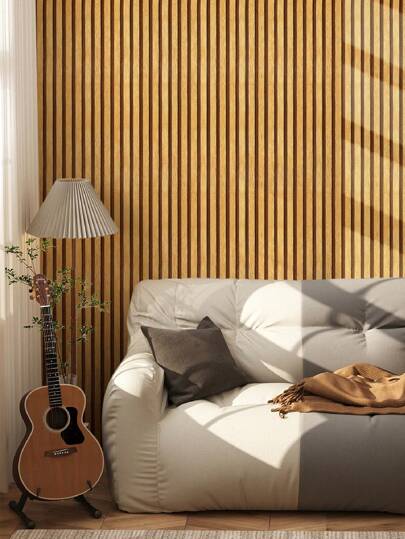 1 Roll Vintage Wood Color 3d Textured Grid Wallpaper, Waterproof Self-Adhesive Renovation Sticker For Living Room, Bedroom, Tea Room Furniture, Wardrobe, Desktop, Door Decorationpeel And Stick Wallpaper,Renovation Stickers Peel Wall Panels,Wall Paper, Wallpapers,Spring Decoration Items Refresh Your Home,Rama Decoration Stickers Gifts Birthday Graduation