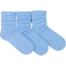 Calcetines por Encima de la Rodilla de Mujer - Cielo azul - Ver 2