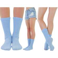 Calcetines por Encima de la Rodilla de Mujer - Cielo azul - Ver 6