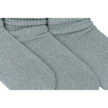 ToBeInStyle Pack Of 3 Of Colorful Unisex Fashion Slouch Socks - Heather Grey - View 4