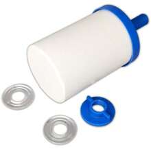 Filtro Refil Talha de Barro Vela Cerâmica Bebedouro Gravidade - Branco - Visão 3