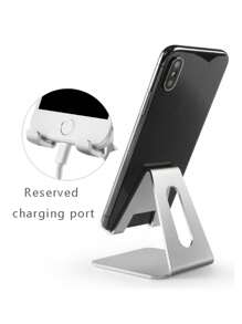 Aluminum Alloy Desktop Phone Holder Stand For Slouchy People, Compatible With Mobile Phones And Tablets, For Watching Tv And Office Use Compatible With IPhone, Android Phone, Gift For Birthday, Family, Friends Phone Stand, Phone Accessories