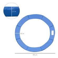 Fitness Trampolines - Blue - View 3