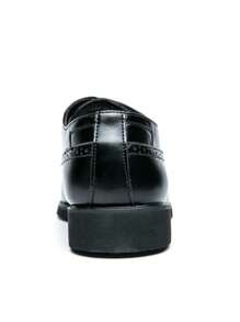 Men'S Formal/Casual/Business/Work/Drive/Chelsea Leather Shoes In Black For Various Occasions, Large Size - Black - View 3