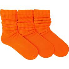 Calcetines por Encima de la Rodilla de Mujer - Naranja - Ver 8