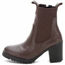 Women Ankle Boots & Booties - 摩卡棕 - 查看 4