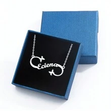 Dây chuyền bướm bằng thép không gỉ thời trang đơn giản dành cho nam và nữ cá nhân hóa Ngày của mẹ Ngày của cha Ngày lễ tình nhân để kỷ niệm lễ tốt nghiệp Bạn thân Sinh nhật Mặt dây chuyền bướm cao cấp Quà tặng ngày lễ tình nhân - Bạc - Xem 6