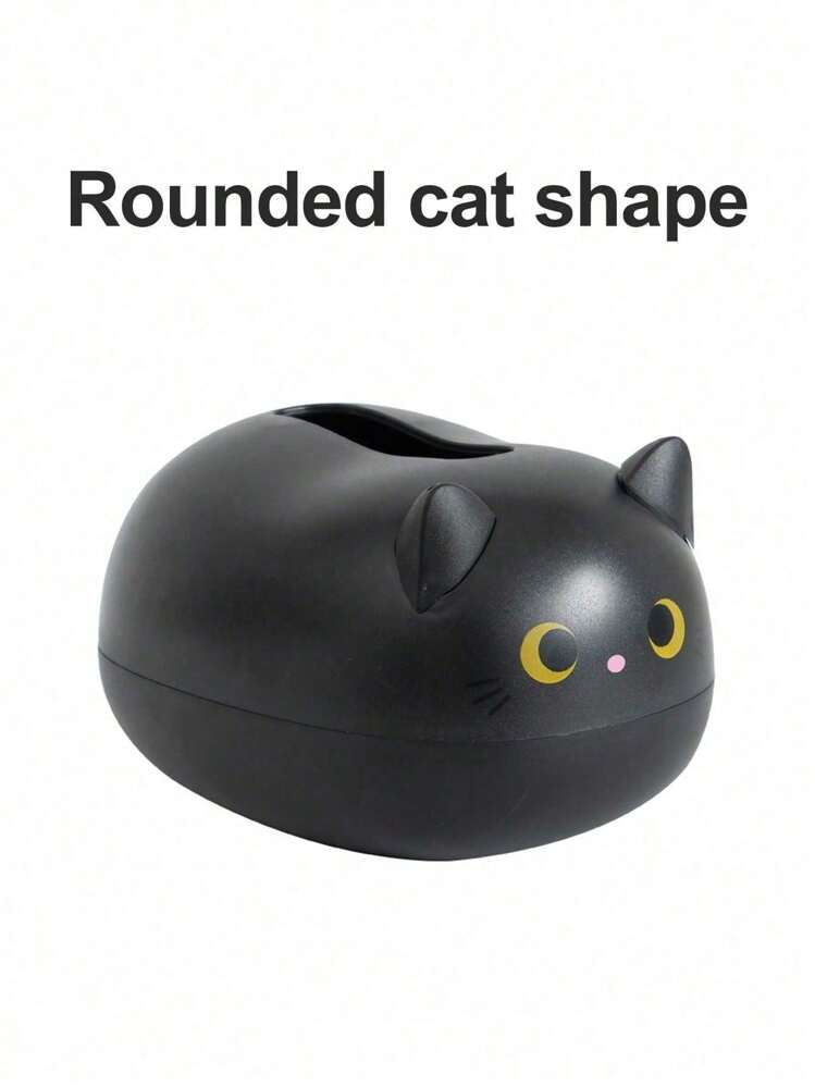 ティッシュボックス 可愛い猫デザイン 口鼻マスク ケース付き 収納 箱