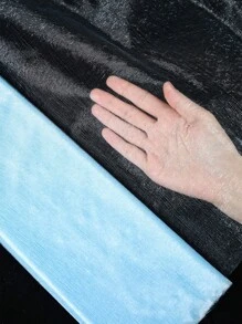 1pc 10Meter Plain Color Light Blue Archway Fabric, Wedding Party Background Decoration Supplies, Birthday Party Table Decor Organza, Flower Packaging Yarn, Wedding Decoration Yarn Wedding Archway Fabric, Chair Back Decorative Organza, Party Favor, Gift Packaging Supplies Organza, Babe Shower Decor, Gender Reveal Decor