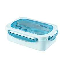 Plastic Household Products - Plastic Lunch Box - Blue - View 5