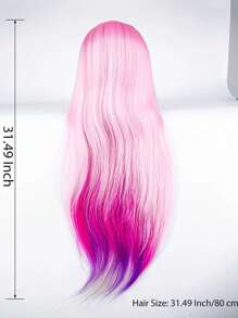 Pink Lovely Doll Head Mannequin With Full Real Hair For Hairdressing Practice And Display - Pink - View 5