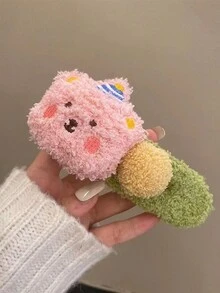 1 Miếng Hàn Quốc & Phong cách Nhật  Đầy màu sắc Quý cô Phim hoạt hình dễ thương Mũ Hình dạng Gấu Sang trọng Kẹp tóc , Hoàn hảo Đối với Mặc hàng ngày - Nhiều màu - Xem 11