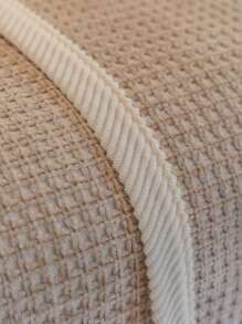 1pc Universal Four Seasons Chenille Houndstooth Sofa Cushion, Minimalist Modern Style Soft Skin Friendly Pet Friendly Anti-Stain Non Slip Sofa Cover, Anti-Cat Scratch Sofa Protector For L-Shaped Combination Sofa And 1/2/3/4-Seat Sofa In Living Room (Sold Separately) - Khaki - View 8