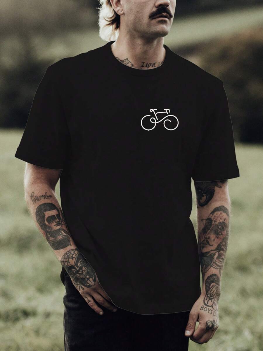 Men T-Shirts - màu đen - Xem 1