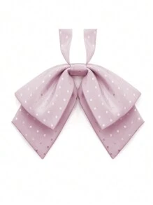 pooting bear 1 Miếng Quý cô Màu thuần Có thể điều chỉnh Chấm bi Nơ thắt Đối với Khuôn viên đại học Phong cách , Thích hợp Đối với Mặc hàng ngày Và JK Phong cách - Nhiều màu - Xem 8