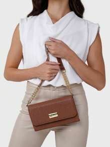 Women Tote Bags - 駝色 - 查看 1