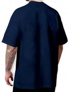 Men T-Shirts - Navy Blue - View 2