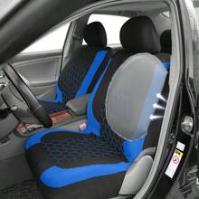 REMAX Car Seat Covers 9 Pack Airbag Compatible Universal Seat Cushions Car Accessories New Football Quilted Design For Women,Car Seat Cover Full Set