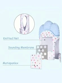 1pc Baby Teething Glove, Chew Toy, Hand Teether, Mitten, Soothing Ring