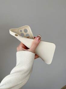 1 Ốp điện thoại TPU trắng có logo màu bạc Tương thích với các mẫu iPhone - trắng - Xem 4