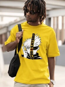 FLUXOGEEK Men T-Shirts - Màu vàng - Xem 3