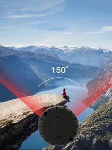 X10無線遙控wifi攝像機監視器,適用於家庭室內活動,配備高清夜視功能 - 黑色 - 查看 5