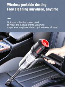 Cordless Vacuum Cleaner, Handheld Rechargeable Car Vacuum With Charging Dock, Strong Suction Portable Mini Vacuum, Wet Dry Vacuum Cleaner For Car Home - Black - View 6