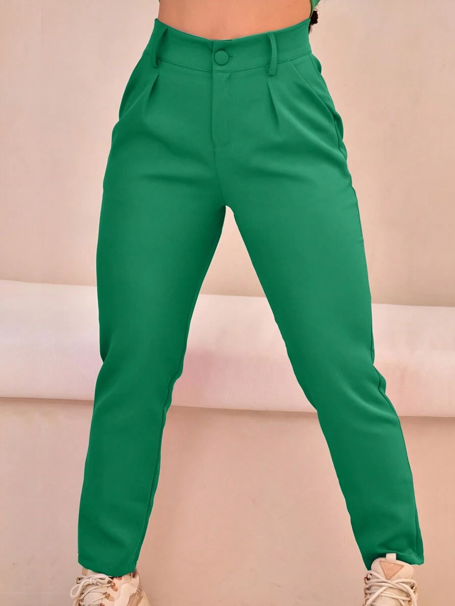 Women Pants - Green - View 1