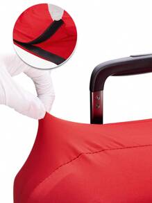 Luggage Cover Stretch Suitcase Protector Baggage Dust Cover Suitable For 18-32 Inch Suitcase Case 26 Initial Letter A To Z Luggage Protector Cases Men Women Outdoor Holiday Travel Essentials Accessories