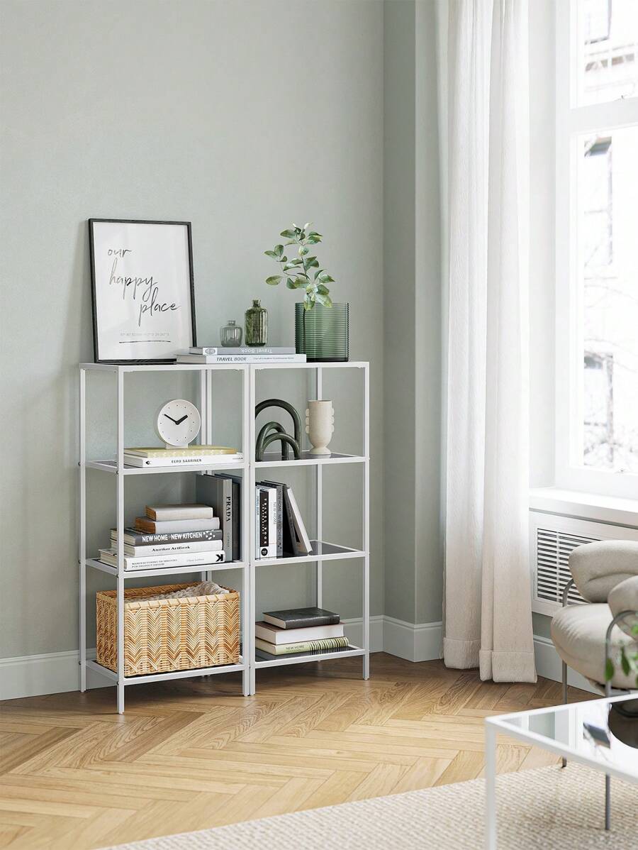 VASAGLE Bookcases - White - View 1