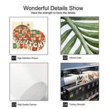 1pc Canvas Painting, Cool Girl, Ideal Gift For Living Room, Kitchen, Decor Wall Art Wall Decor, Home Decor, Wall Art, Room Decor, Room Decoration, No Frame