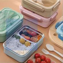 Plastic Household Products - Plastic Lunch Box - Blue - View 6