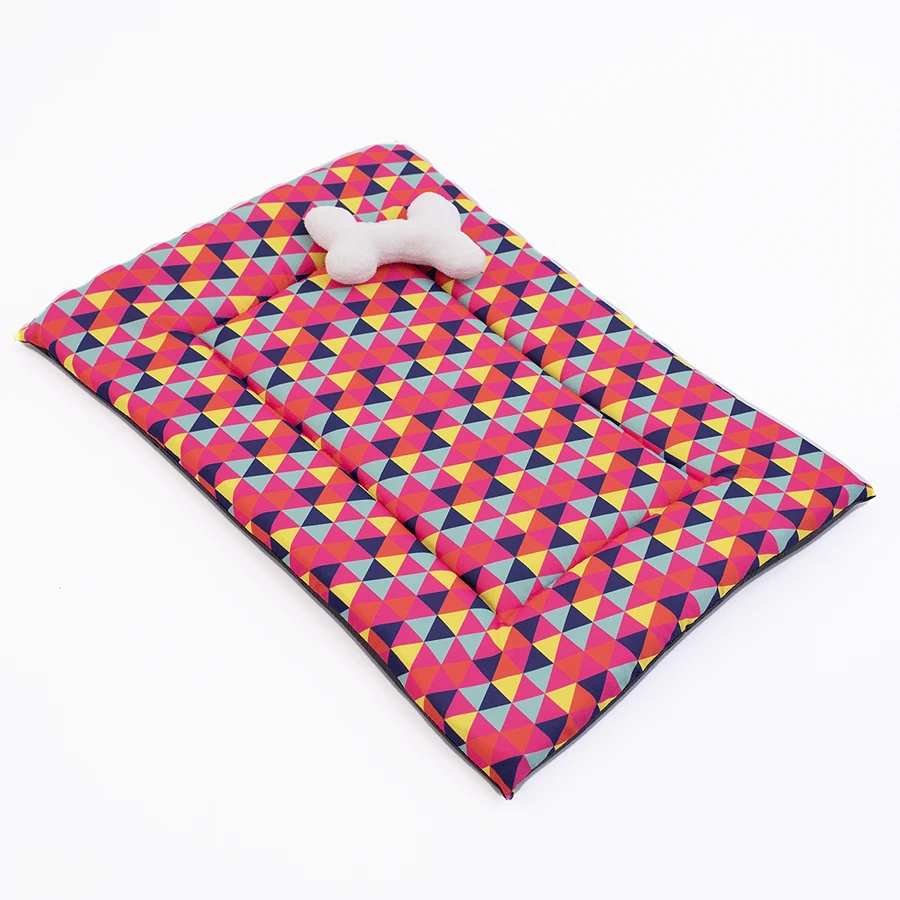 Pet Mat Dog Cat Rabbit House Transport Box One Size - 粉色 - 查看 1