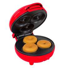 Mini Maquina Para Hacer Donas Bella Roja 3 Donas - Rojo - Ver 4
