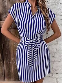 Women Dresses - Blue - View 3